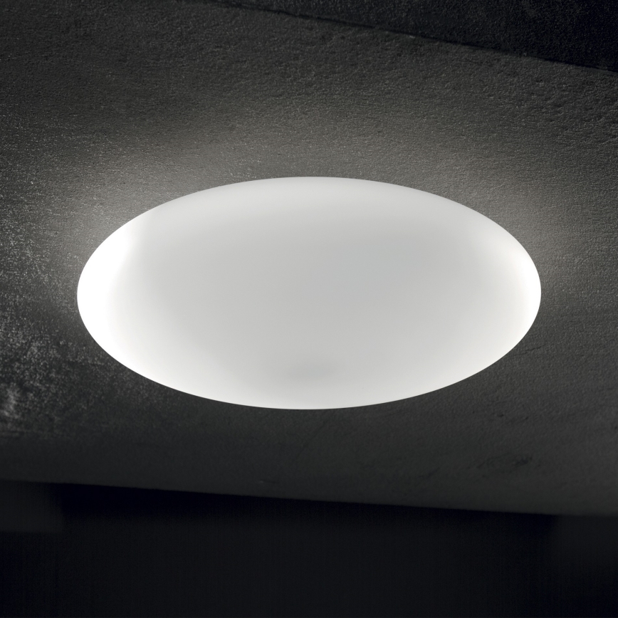 Ideal Lux - Stropna svetilka SMARTIES 3xE27/42W/230V premer 60 cm bela
