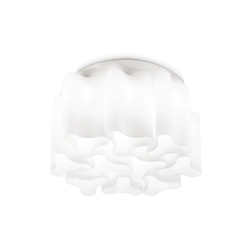 Ideal Lux - Stropno svetilo COMPO 10xE27/52W/230V premer 73,5 cm belo