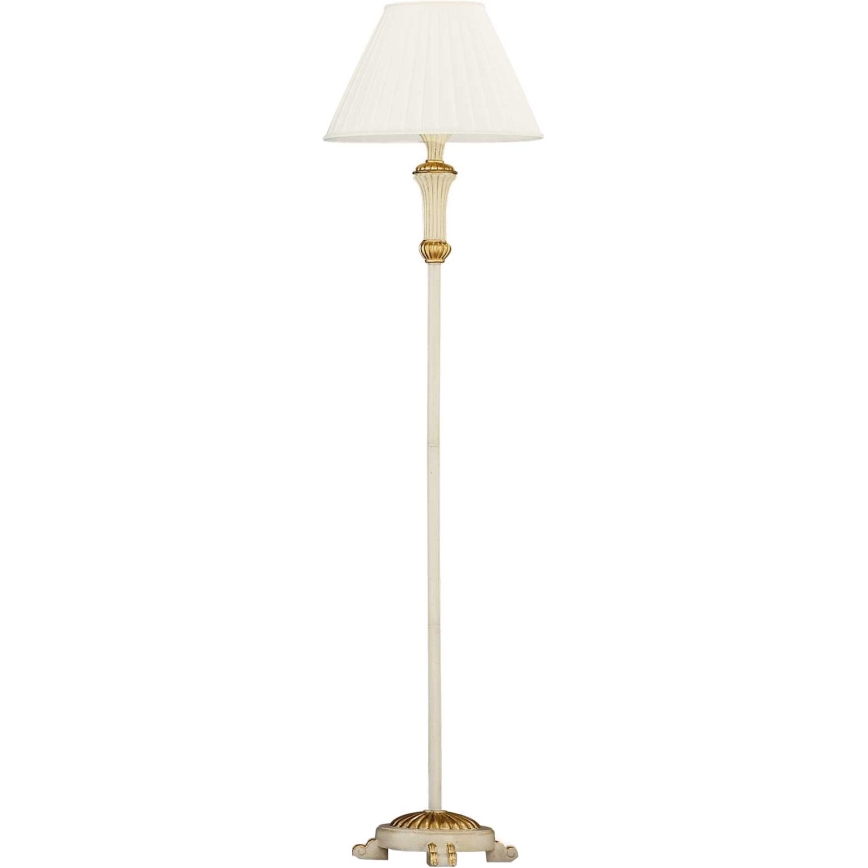 Ideal Lux - Talna svetilka FIRENZE 1xE14/40W/230V bela/zlata