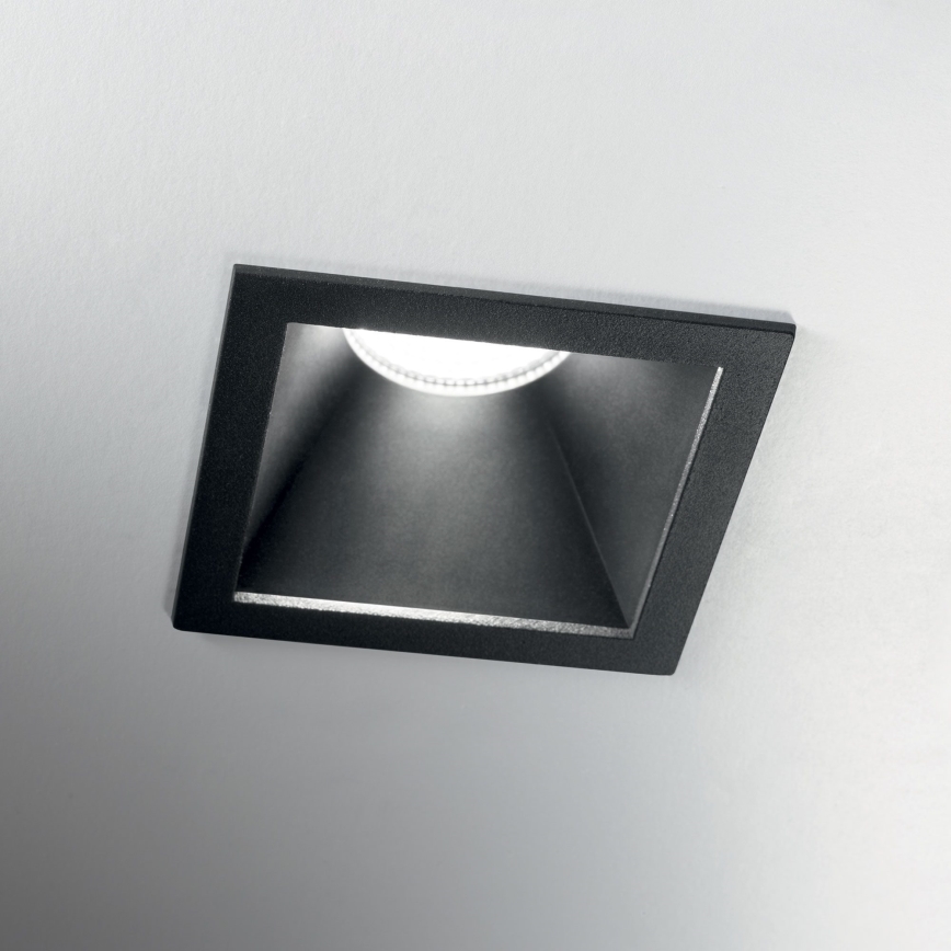 Ideal Lux - LED vgradna stropna svetilka GAME TRIM LED/11W/230V 3000K CRI 90 8,4x8,4 cm IP40 črna