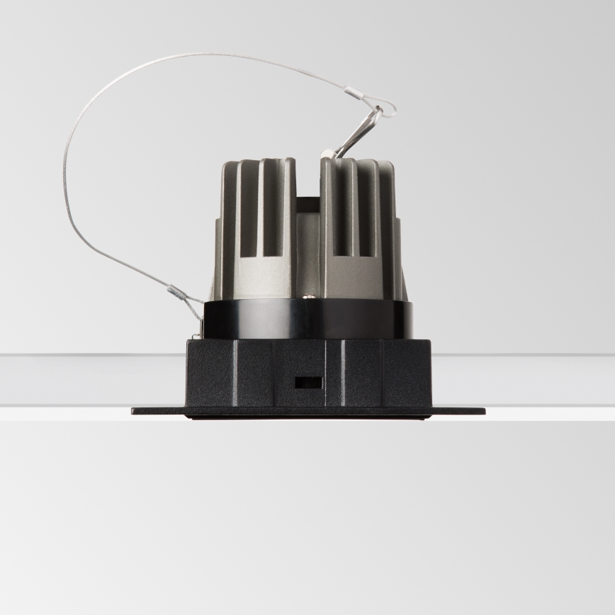 Ideal Lux - LED vgradna stropna svetilka GAME TRIM LED/11W/230V 3000K CRI 90 8,4x8,4 cm IP40 črna
