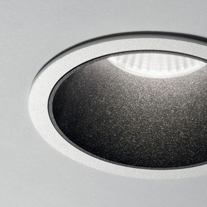 Ideal Lux - LED vgradna stropna svetilka GAME TRIM LED/11W/230V 3000K CRI 90 premer 8,5 cm IP40 črna/bela