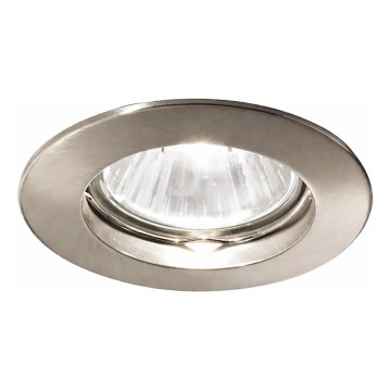 Ideal Lux - Vgradna stropna svetilka 1xGU10/50W/230V premer 7,7 cm matni krom