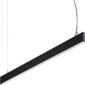 Ideal Lux - Viseči LED lestenec na kablu STEEL LED/29W/230V 4000K CRI 90 120 cm črna