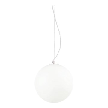 Ideal Lux - viseči lestenec MAPA 1xE27/42W/230V Ø 30 cm bel
