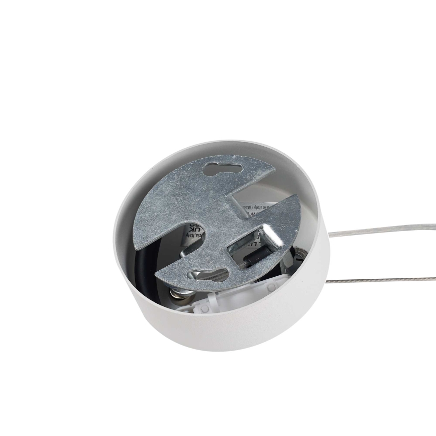 Ideal Lux - viseči lestenec MAPA 1xE27/42W/230V Ø 30 cm bel