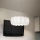 Ideal Lux - Viseči lestenec OVALINO na kablu 5xE27/60W/230V, premer 44 cm, bela