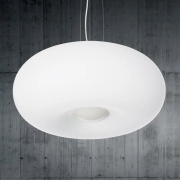 Ideal Lux - Viseči lestenec ULISSE, 3x E27/60W/230V, premer 42 cm, bela