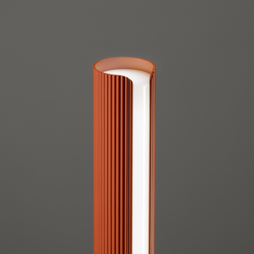 Ideal Lux - Zatemnjiva LED namizna svetilka DORICA LED/8W/230V CRI 90 oranžna