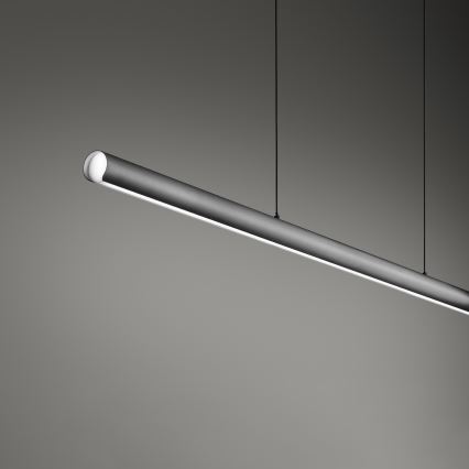 Ideal Lux - LED zatemljiv lestenec na žici DORICA LED/35W/230V CRI 90 140 cm siva