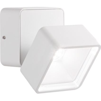 Ideal Lux - Zunanja LED stenska svetilka OMEGA LED/7W/230V CRI 90 IP54 bela