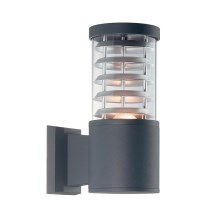 Ideal Lux - Zunanja stenska svetilka 1xE27/60W/230V antracit IP44