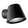 Ideal Lux - Zunanja stenska svetilka 1xGU10/35W/230V črna