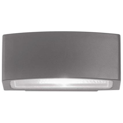 Ideal Lux - Zunanja stenska svetilka ANDROMEDA 1xE27/60W/230V IP55 antracit