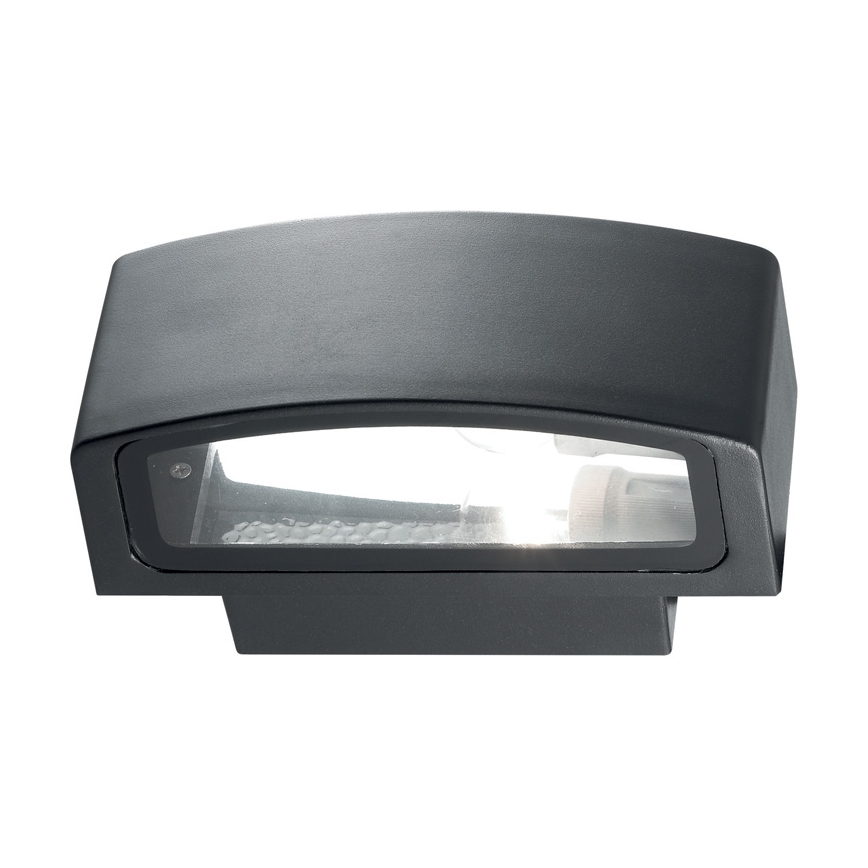 Ideal Lux - Zunanja stenska svetilka ANDROMEDA 1xE27/60W/230V IP55 antracit