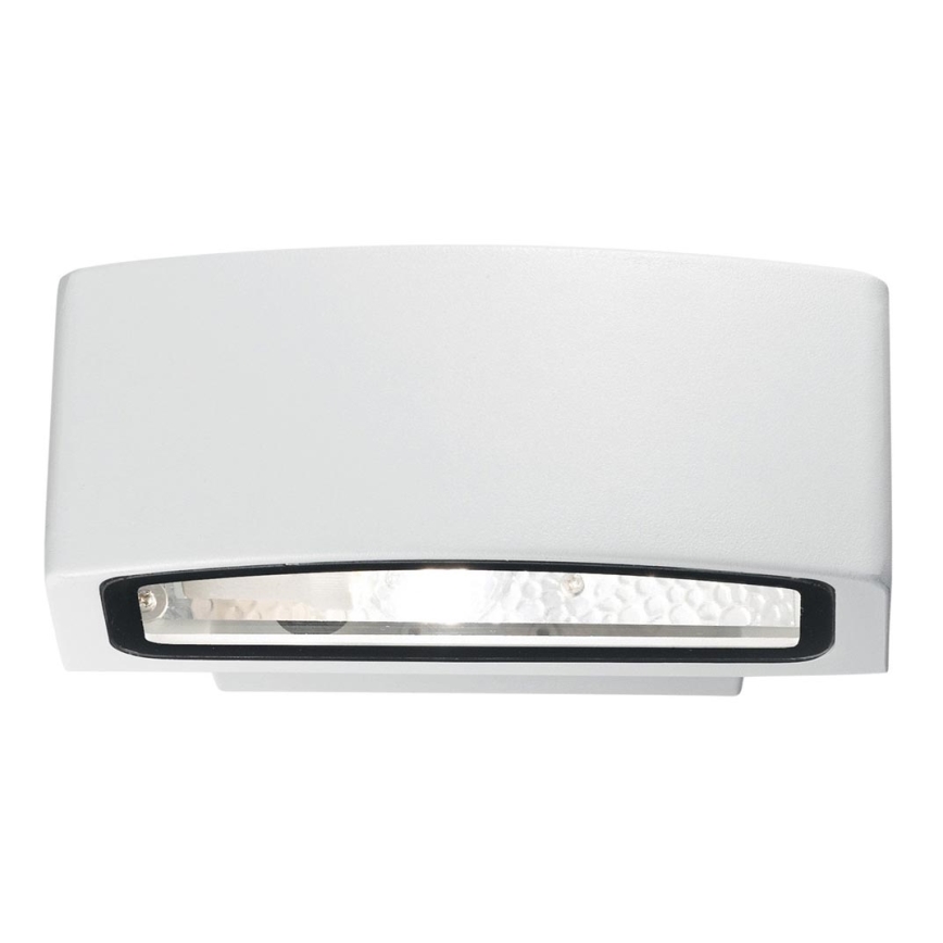 Ideal Lux - Zunanja stenska svetilka ANDROMEDA 1xE27/60W/230V IP55 bela