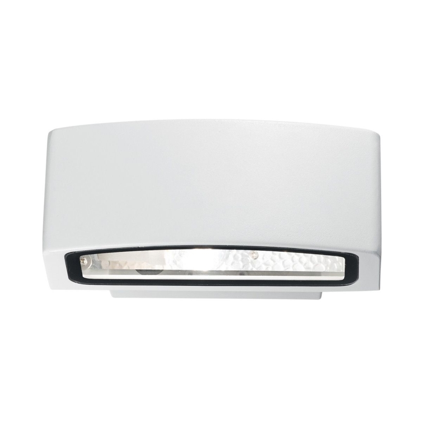 Ideal Lux - Zunanja stenska svetilka ANDROMEDA 1xE27/60W/230V IP55 bela