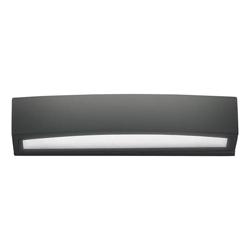 Ideal Lux - Zunanja stenska svetilka ANDROMEDA 2xE27/60W/230V IP55 črna