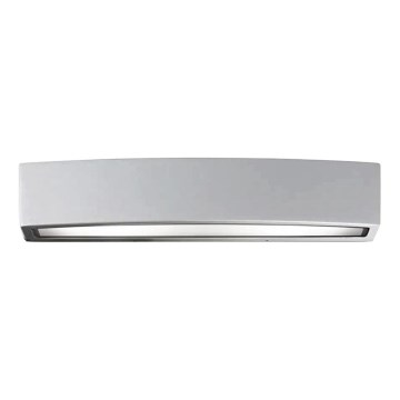Ideal Lux - Zunanja stenska svetilka ANDROMEDA 2xE27/60W/230V IP55 siva