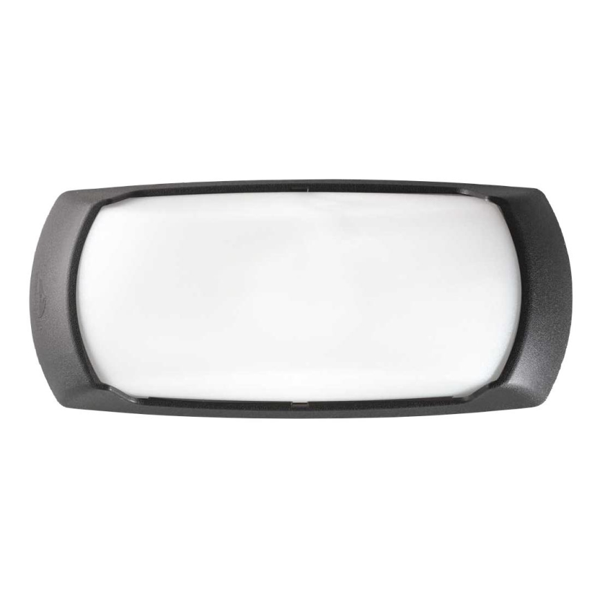 Ideal Lux - Zunanja stenska svetilka FELIX 1xE27/23W/230V IP66 črna