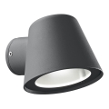 Ideal Lux - Zunanja stenska svetilka GAS 1xGU10/28W/230V IP43 antracitna