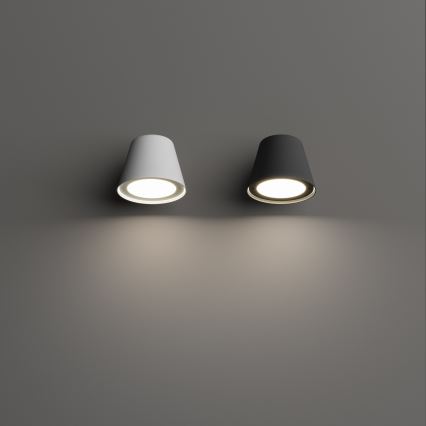 Ideal Lux - Zunanja stenska svetilka GAS 1xGU10/28W/230V IP43 antracitna