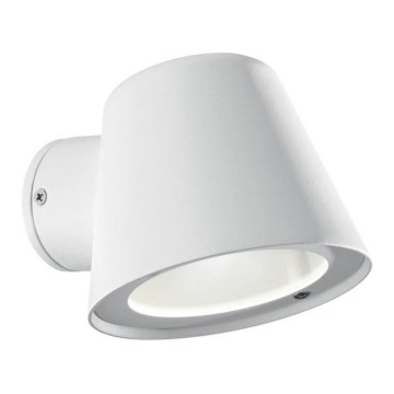 Ideal Lux - Zunanja stenska svetilka GAS 1xGU10/28W/230V IP43 bela