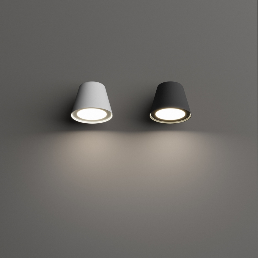 Ideal Lux - Zunanja stenska svetilka GAS 1xGU10/28W/230V IP43 bela