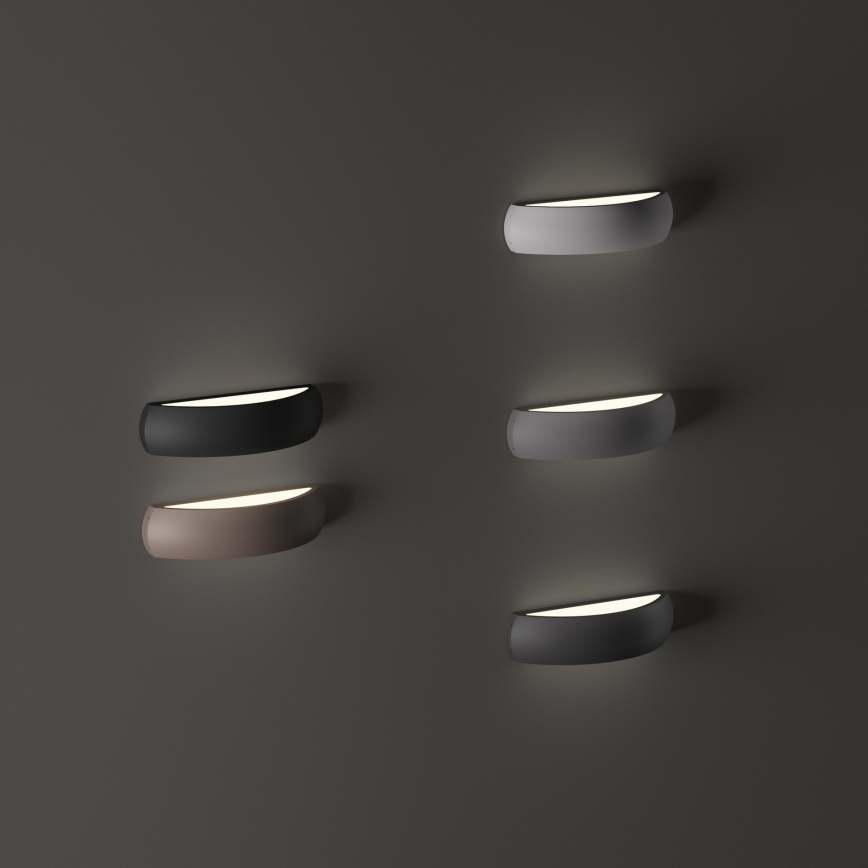 Ideal Lux - Zunanja stenska svetilka GIOVE 1xE27/60W/230V IP54 antracit