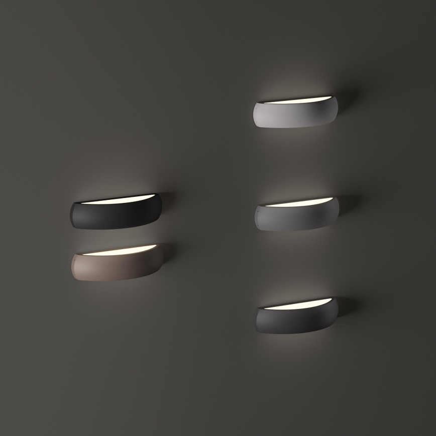 Ideal Lux - Zunanja stenska svetilka GIOVE 1xE27/60W/230V IP54 rjava