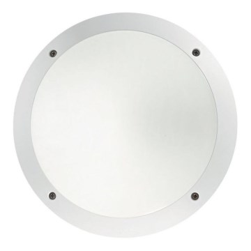 Ideal Lux - Zunanja stenska svetilka POLAR 1xE27/23W/230V IP66 bela