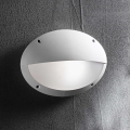 Ideal Lux - Zunanja stenska svetilka POLAR 1xE27/23W/230V IP66 bela