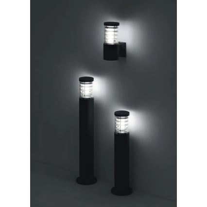 Ideal Lux - Zunanja stenska svetilka TRONCO 1xE27/42W/230V IP44 antracit