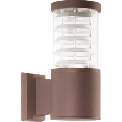 Ideal Lux - Zunanja stenska svetilka TRONCO 1xE27/42W/230V IP44 rjava