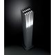 Ideal Lux - Zunanja svetilka 1xE27/60W/230V siva IP44