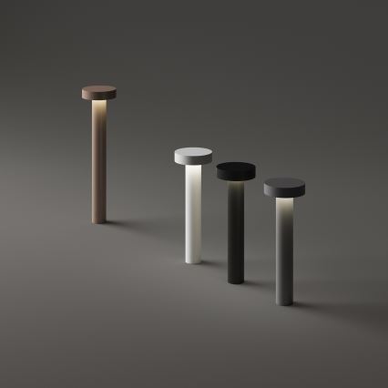 Ideal Lux - Zunanja svetilka 4xG9/15W/230V 80 cm IP44 rjava