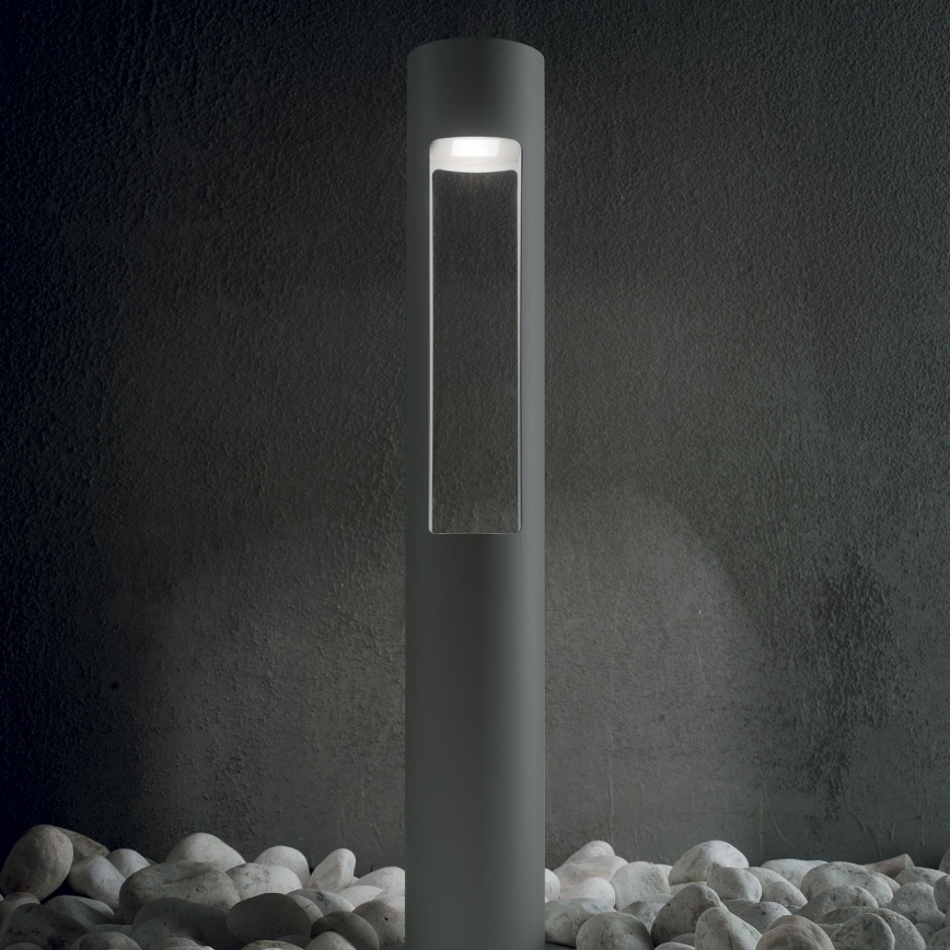 Ideal Lux - Zunanja svetilka ACQUA 1xG9/15W/230V 60 cm IP44 antracit
