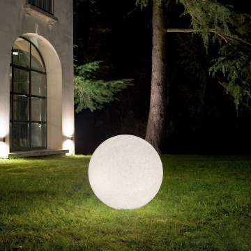 Ideal Lux - Zunanja svetilka DORIS 1xE27/60W/230V premer 30 cm IP44 siva