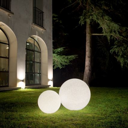 Ideal Lux - Zunanja svetilka DORIS 1xE27/60W/230V premer 30 cm IP44 siva