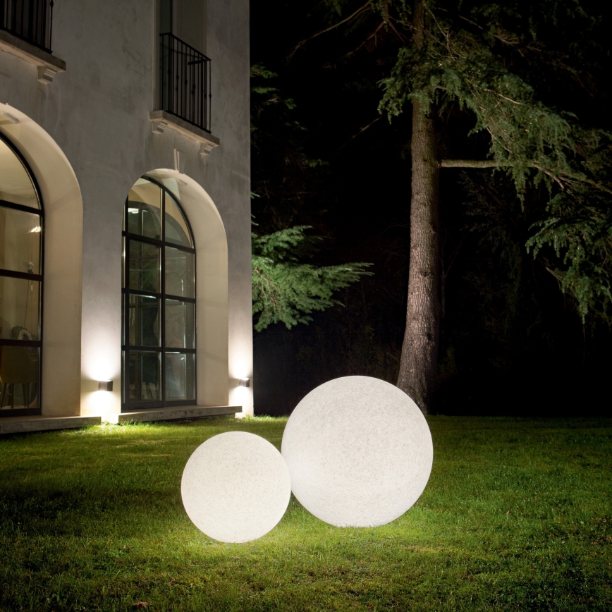Ideal Lux - Zunanja svetilka DORIS 1xE27/60W/230V premer 78 cm IP44 siva