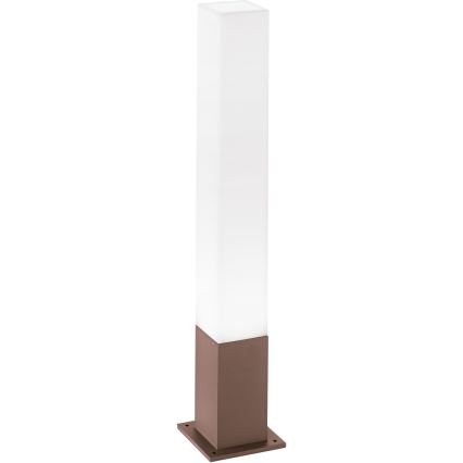 Ideal Lux - Zunanja svetilka EDO OUTDOOR 1xGX53/15W/230V 79 cm IP65 rjava