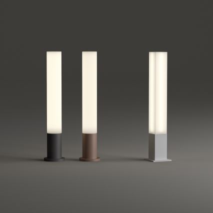 Ideal Lux - Zunanja svetilka EDO OUTDOOR 1xGX53/15W/230V 80 cm IP65 rjava