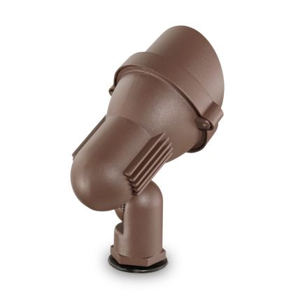 Ideal Lux - Zunanja svetilka TERRA 1xGU10/28W/230V IP65 rjava