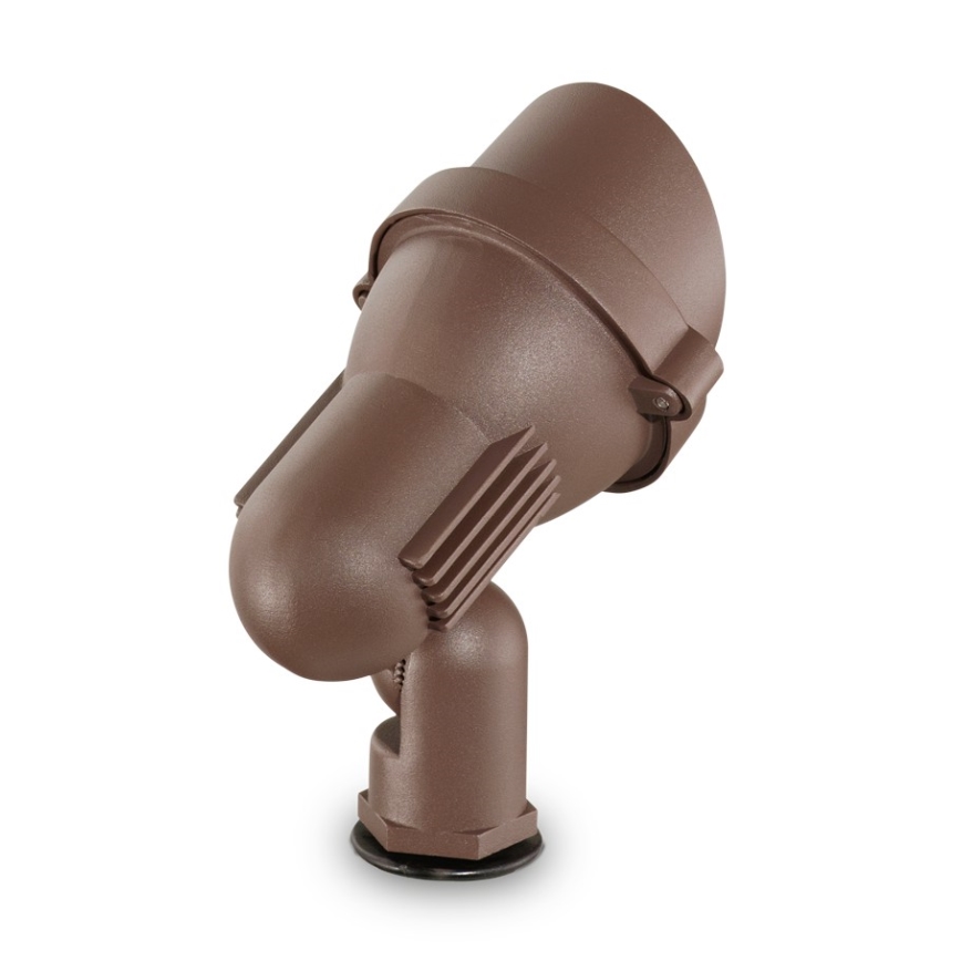 Ideal Lux - Zunanja svetilka TERRA 1xGU10/28W/230V IP65 rjava