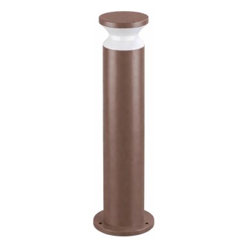 Ideal Lux - Zunanja svetilka TORRE 1xE27/15W/230V 60 cm IP65 rjava