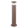 Ideal Lux - Zunanja svetilka TORRE 1xE27/15W/230V 80 cm IP65 rjava