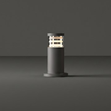 Ideal Lux - Zunanja svetilka TRONCO 1xE27/42W/230V, 25 cm, IP65, antracit
