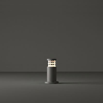 Ideal Lux - Zunanja svetilka TRONCO 1xE27/42W/230V, 25 cm, IP65, antracit