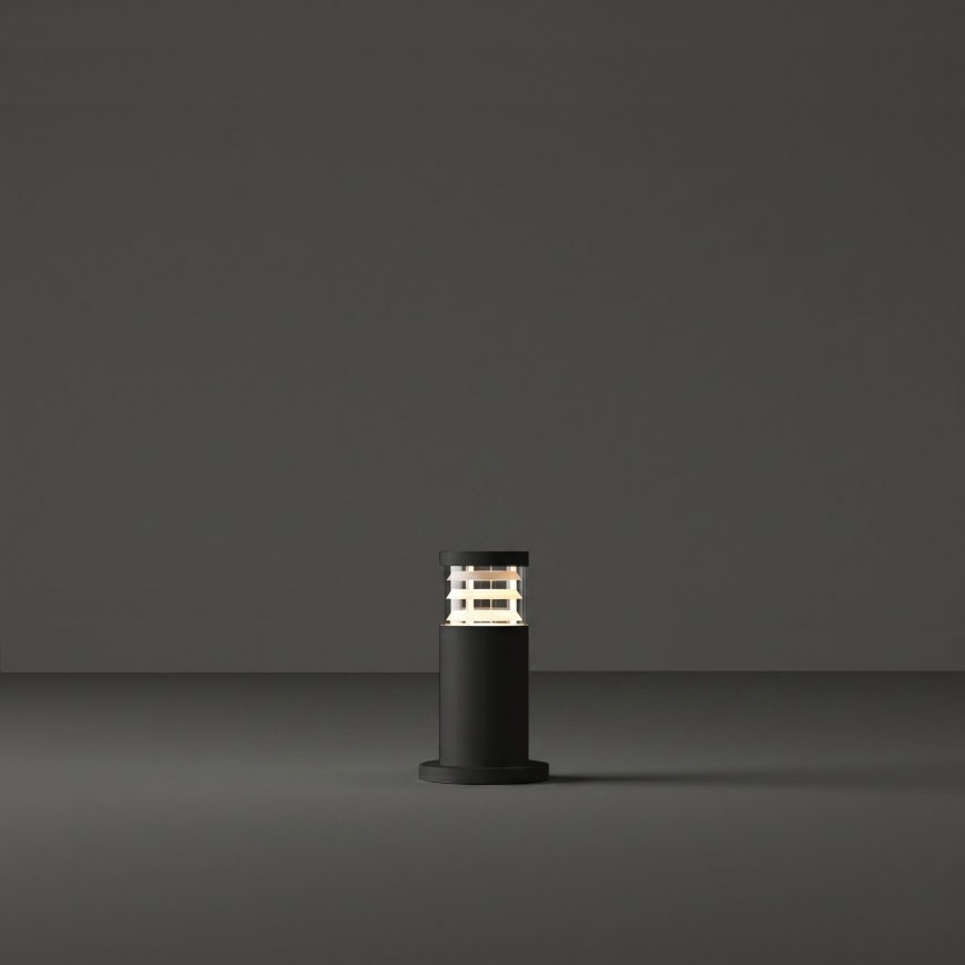 Ideal Lux - Zunanja svetilka TRONCO 1xE27/42W/230V 25 cm IP65 črna