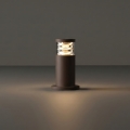 Ideal Lux - Zunanja svetilka TRONCO 1xE27/42W/230V 25 cm IP65 rjava